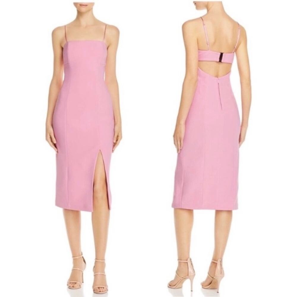 Finders Keepers Magdalena Dress in Lilac Pink